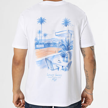 Luxury Lovers - Tee Shirt Oversize Tennis Club Blanc