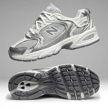 New Balance - Sneakers Women 530 U530KLA White Silver Metallic