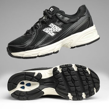 New Balance - Sneakers Dames 740 U7402B2 Zwart Beige