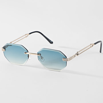 Classic Series - Lunettes De Soleil 896 Vert Doré Dégradé