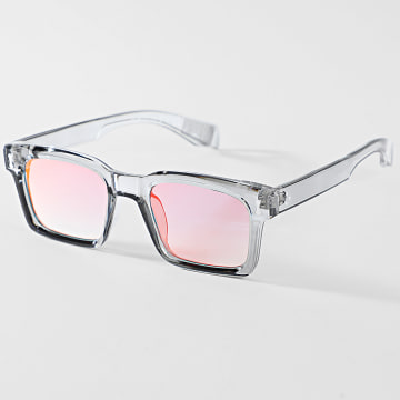 Classic Series - Lunettes De Soleil 890 Gris Anthracite Rouge Iridescent