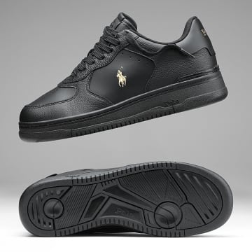 Polo Ralph Lauren - Sneakers Masters Court Black Gold