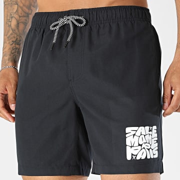 Sale Môme Paris - Pantalón Corto De Baño Bubble Negro Blanco