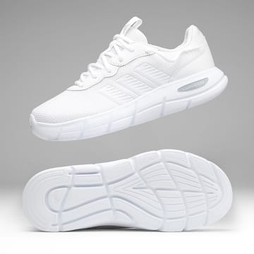 Adidas Sportswear - Baskets Cloudfoam Flex Laces KI4427 Footwear White Grey Two