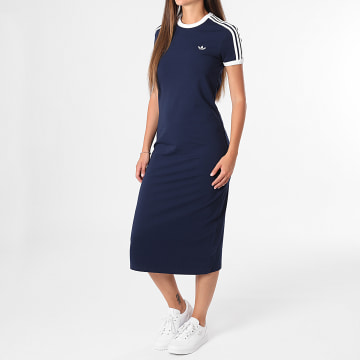 navy blue adidas dress adidas Originals Adidas Footie Dress in Blue