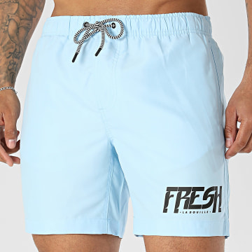 Fresh La Douille - Bañador Logo Azul Claro Negro