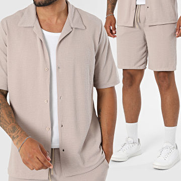 KZR - Set Kurzarmhemd und Short 317 Beige