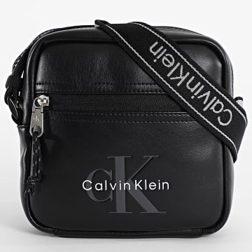 Calvin Klein - Bolsa Bold Logo Webbing Square 3445G Negro