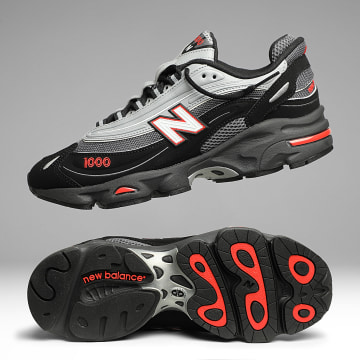 New Balance - Zapatillas 1000 U10004HL Negro Gris