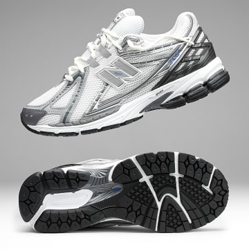 New Balance - Baskets 19067 U190671F Beige Silver