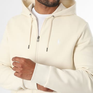 Polo Ralph Lauren - Sudadera con capucha y cremallera Original Player Beige Claro