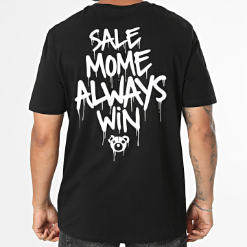 Sale Môme Paris - Tee Shirt Oversize Large Always Win Noir Blanc