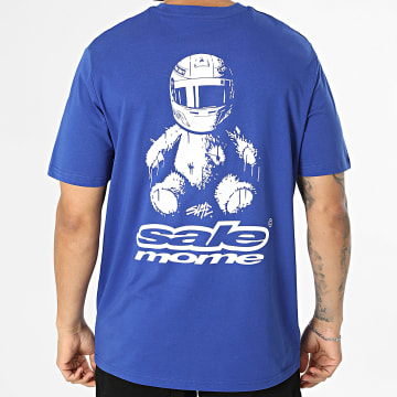 Sale Môme Paris - Camiseta Oversize Racing Azul Real