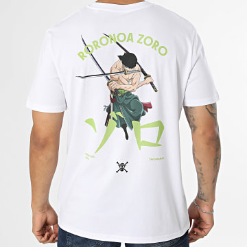 One Piece - T-Shirt Oversize Jap Zoro Weiß