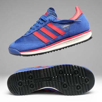 Adidas Originals - Baskets SL 72 RS KH9649 Royal Blue Pure Ruby Off White