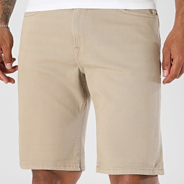 JJ Rebel - Shorts Jean Ricky Ewan Beige