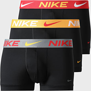 Nike - Pack of 3 Boxers Essential Micro KE1156 Black Grey Red Yellow