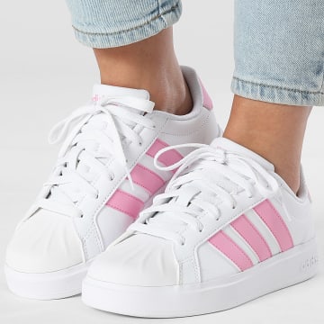 Adidas Sportswear - Baskets Femme Streettalk J KJ9605 Footwear White St Tropic Bloom