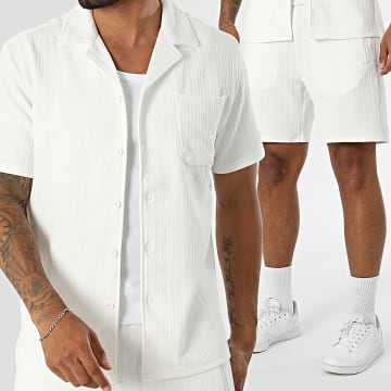 Classic Series - Tracksuit Short Sleeve Shirt And Short 293 Light Beige