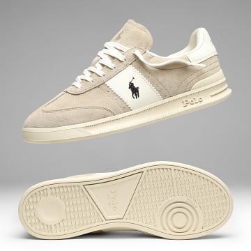 Polo Ralph Lauren - Baskets Heritage Aera Milkshake White