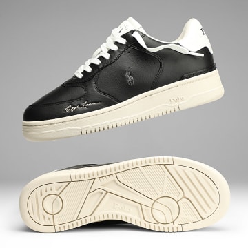 Polo Ralph Lauren - Baskets Master Court Black