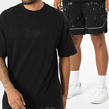 Uniplay - Completo T-Shirt e Pantaloncino L6527 Nero