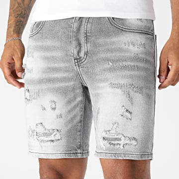 Uniplay - Jeans Short 473 Gemêleerd Grijs