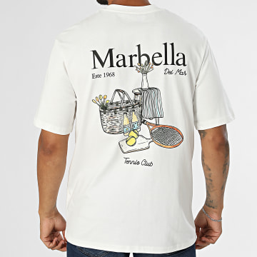 KZR - T-Shirts Oversize Marbella 333 Weiß