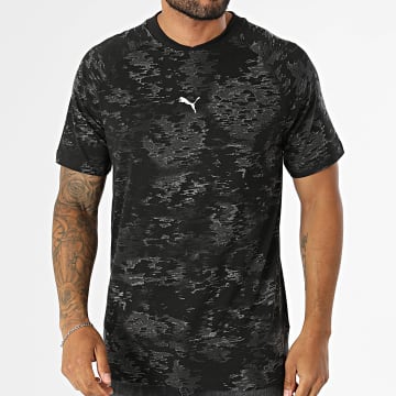 Puma - Camiseta Camo Tee 336 Negro