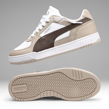 Puma - Sneakers Puma Caven III 404484 Birch Chestnut Brown White