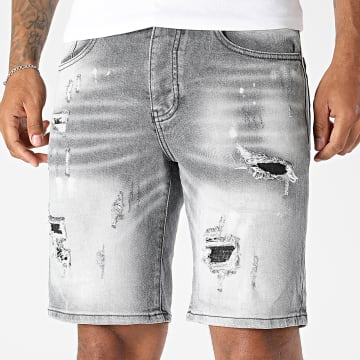 Uniplay - Sneaker Jean 508 Grijs Gemêleerd