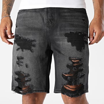 Uniplay - Pantalón Corto de vaquero 497 Negro