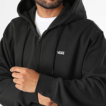 Vans - Felpa Zippata Left Chest 010GG Nero