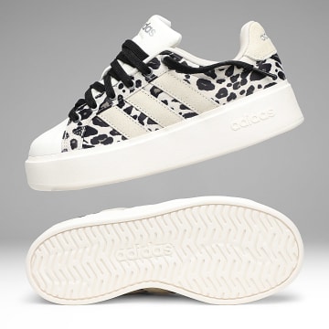 Adidas Sportswear - Baskets Femme Streettalk Bold KJ0401 Cream White Beige Leopard