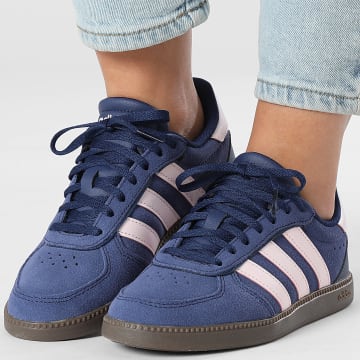 Adidas Sportswear - Baskets Femme Breaknet Sleek J LA1553 Dark Blue Clear Pink Gum 5