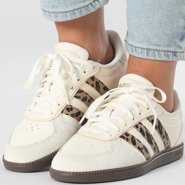 Adidas Sportswear - Baskets Femme Breaknet Sleek J LA7816 Cream White Cardboard Sand Strata