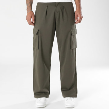 LBO - Cargohose mit Falten 2813 Grün Khaki