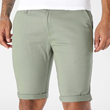 Paname Brothers - Short Chino Bary 5 Vert Kaki