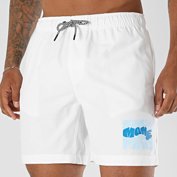 Sale Môme Paris - Short De Bain Bubble 2 Blanc Bleu