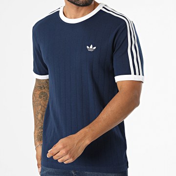 Adidas Originals - Camiseta con bandas Drop Needle 3S KS7448 Azul Marino