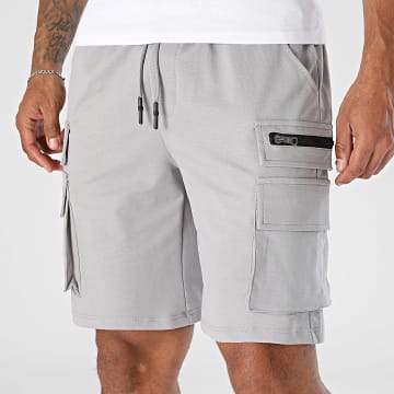 Classic Series - Pantalón Corto Cargo 005 Gris Claro