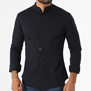 Frilivin - Conjunto Camisa Manga Larga Y Pantalón Chino 206 Azul Marino