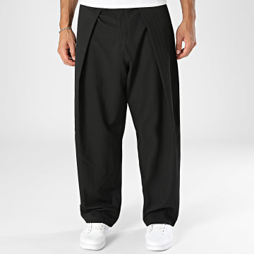 Frilivin - Pantalón Vestido Con Pliegues 803 Negro