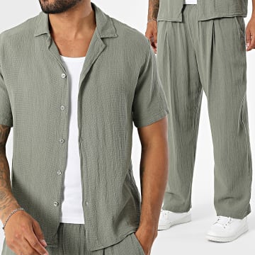Frilivin - Set Hemd und Pantacourt 202 Khaki Grün