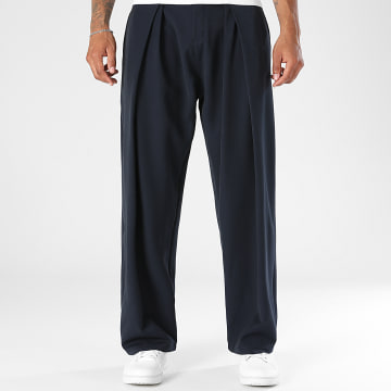 Frilivin - Broek Habillée Met Plis 793 Marineblauw