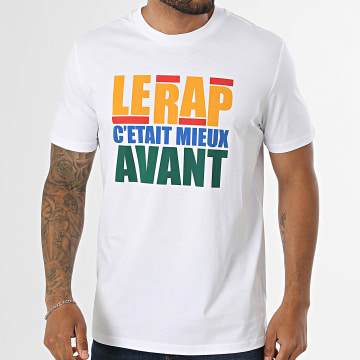 LE RAP C'ETAIT MIEUX AVANT - Tee Shirt Oversize Rap Business Blanc