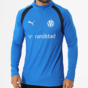 Puma - Camiseta de fútbol de manga larga OM 786418 Azul