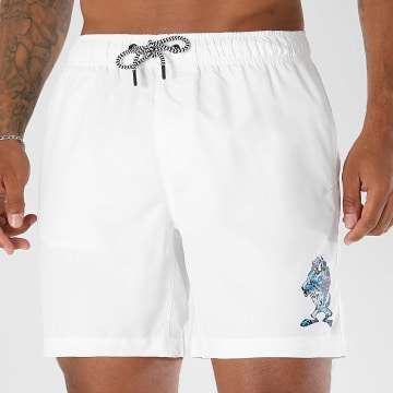 Looney Tunes - Bade-Short Graff Taz Weiß Blau