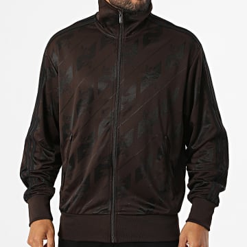 Adidas Originals - Veste Zippée Monogram Firebird IA4536 Marron