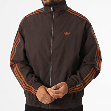 Adidas Originals - Veste Zippée Firebird Woven KS7492 Marron